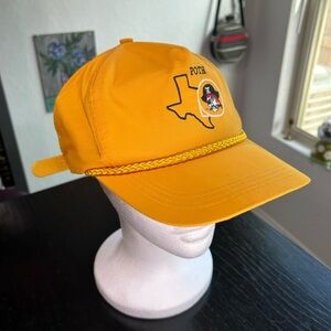 Vintage Yellow Texas Embroidered Cap